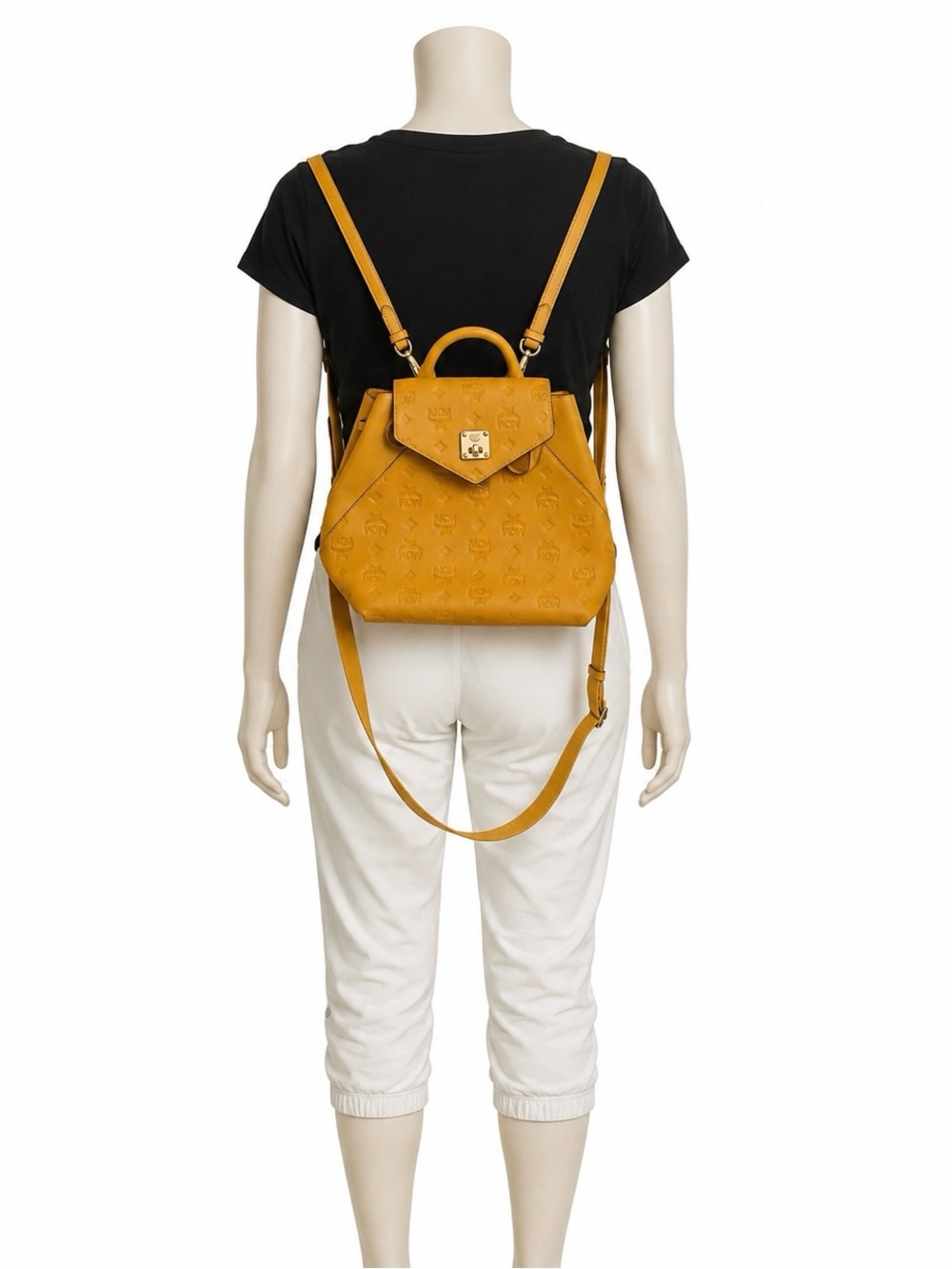 Like New MCM Backpack or Crossbody with Authenticity Card - Picture 5 of 7